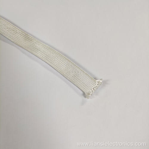 OEM hard-wearing good toughness quartz fiber braided sleeve